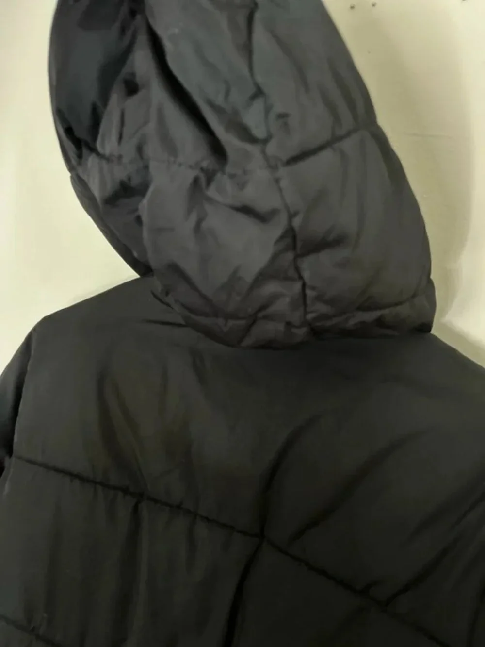 Gap Kids Warmest Jacket Puffer Black Hood Water Resistant